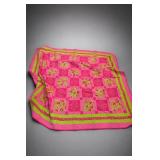 Floral Patchwork Quilt