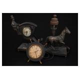 Horse-Themed Clock Collection