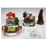 Mixed Decorative Collectibles And Artwork