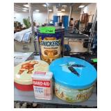 Vintage Advertising & Decorative Tins