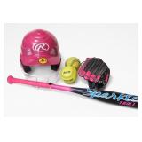 Youth Baseball & Softball Equipment Lot