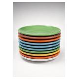 Fiesta Ceramic Saucers 10pc