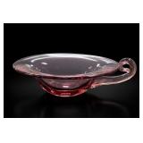 Tiffin Franciscan Handled Glass Dish