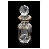 Antique Baccarat Crystal Perfume Bottle c 1900