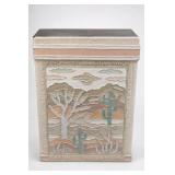 Southwestern Textile Upholstered Art Sarah Keeler