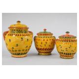 Italy Horchow Hand-Painted Lidded Ceramic