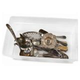 Assorted Metal Flatware & Serving Utensils