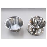 Silver-Tone Metal Tableware Group
