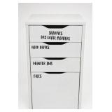 White Storage Cabinet