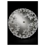 Mikasa Floral Glass Wall Mirror