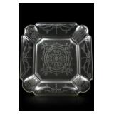 Uranium Glass Serving Dish