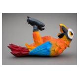 Colorful Parrot Sculpture