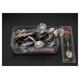 Assorted Souvenir Spoons