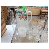 Assorted Glassware & Serving Vessels
