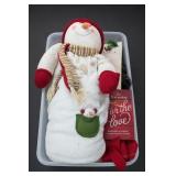 Christmas Decorations & Book Collection