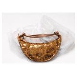 Gold-Tone Sequin Shoulder Bags New