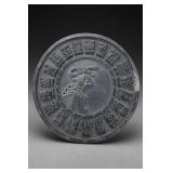 Mayan-Calendar-Style Design Mayan Ixchel Plaque