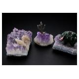 Amethyst Crystal Decor Group