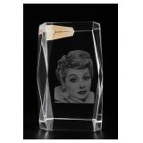 Marilyn Monroe Decorative Glass Portrait Block