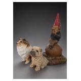 Animal And Gnome Decorative Figurines