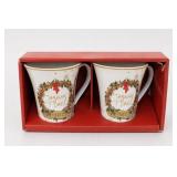 222 Fifth Joyeux Noel Mug Set