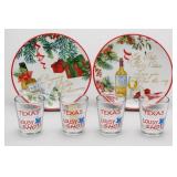 Christmas-Themed Holiday Christmas-Themed Plates