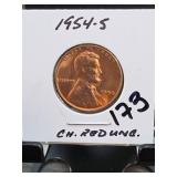 1954-S Lincoln Wheat Cent
