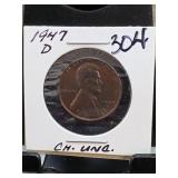 1947-D Lincoln Wheat Cent