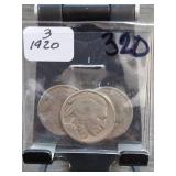 1920 Buffalo Nickel Collection