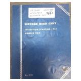 Lincoln Head Cent Collection Starting 1941