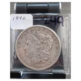 1890 Morgan Dollar, Silver