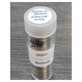 2005-P Bison Jefferson Nickel Roll, Choice UNC