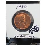 1950 Lincoln Wheat Cent