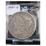 1889-O Morgan Dollar, Silver