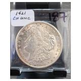 1921 Morgan Dollar, Choice UNC