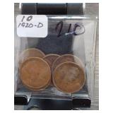 1920-D Lincoln Wheat Cent Collection