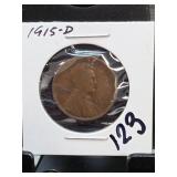 1915-D Lincoln Wheat Cent