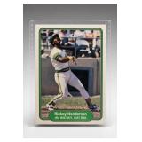 1981 Fleer Rickey Henderson Card