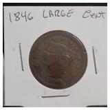 1846 Braided Hair Large Cent