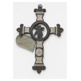 Metal The Lord Is My Rock Wall Cross