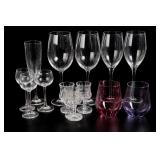 Assorted Drinking Glassware