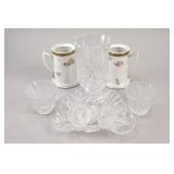 Glassware and Ceramic Pitchers