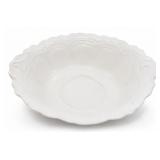 AMERS Art Ceramic White Oval Serving Dish