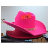 BP. Nordstrom Pink Adjustable Fit Cowboy Hat