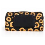Sunflower Zip-Around Wallet