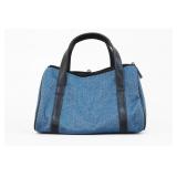 Estee Lauder Blue Chevron Tote Bag