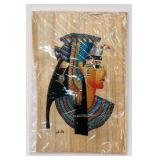 Adel Ghabour Papyrus Egyptian Portrait