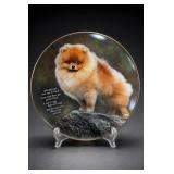 The Danbury Mint Adoring Eyes Collector Plate