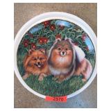 Danbury Mint Pretty Poms Collector Plate