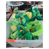 Green Frog Plush Toy Assortment